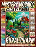 Раскраска по номерам Pipo Pixel — Сельское очарование, загадочная мозаика, 120 стр. — фото 1