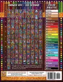 Раскраска по номерам Pipo Pixel — Мега-микс сюрпризов: народные узоры с животными, Vol. 11, 212 стр. — фото 3