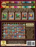 Раскраска по номерам Pipo Pixel — Уютные пряничные домики, загадочная мозаика, 120 стр. — фото 3