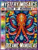 Раскраска по номерам Pipo Pixel — Океанские мандалы, сложный уровень, Vol. 04, 110 стр. — фото 1