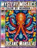 Раскраска по номерам Pipo Pixel — Океанские мандалы, сложный уровень, Vol. 04, 110 стр. — фото 2