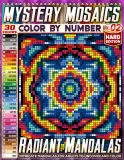 Раскраска по номерам Pipo Pixel — Сияющие мандалы, сложный уровень, 30 цветов, Vol. 02, 110 стр. — фото 1