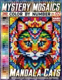 Раскраска по номерам Pipo Pixel — Мандалы с котиками, сложный уровень, Vol. 07, 110 стр. — фото 2