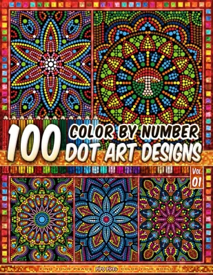 Раскраска по номерам Pipo Pixel — Точечные мандалы, Dot Art, Vol. 01, 212 стр.
