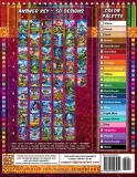 Раскраска по номерам Pipo Pixel — Грибная деревня, загадочная мозаика, пиксель-арт, Vol. 35, 112 стр. — фото 3