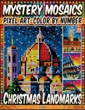 Раскраска по номерам Pipo Pixel — Рождественские достопримечательности мира, загадочная мозаика, Vol. 22, 112 стр. — фото 1