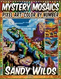 Раскраска по номерам Pipo Pixel — Песчаная дикая природа: пустыня и дюны, загадочная мозаика, Vol. 05, 212 стр. — фото 1