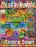 Раскраска по номерам Pipo Pixel — Тропические напитки, летний выпуск, Vol. 04, 42 стр. — фото 2