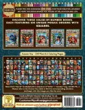 Раскраска по номерам Pipo Pixel — Рождественские дикие животные, загадочная мозаика, пиксель-арт, Vol. 5, 220 стр. — фото 3