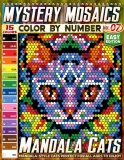 Раскраска по номерам Pipo Pixel — Мандалы с котиками, лёгкий уровень, Vol. 07, 110 стр. — фото 1