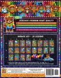 Раскраска по номерам Pipo Pixel — Полуночные кошки, загадочная мозаика, пиксель-арт, Vol. 21, 42 стр. — фото 3