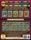 Раскраска по номерам Pipo Pixel — 100 сцен Амальфитанского побережья, загадочная мозаика, 220 стр. — фото 3