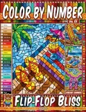 Раскраска по номерам Pipo Pixel — Шлёпанцы и лето: тропический пляж и отпуск, Vol. 01, 42 стр. — фото 2
