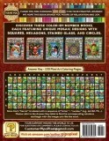 Раскраска по номерам Pipo Pixel — 100 сцен с бабочками, загадочная мозаика, 220 стр. — фото 3