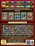 Раскраска по номерам Pipo Pixel — Рождественские дикие животные, загадочная мозаика, пиксель-арт, Vol. 1, 220 стр. — фото 3