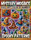Раскраска по номерам Pipo Pixel — Жуткие узоры, загадочная мозаика, пиксель-арт, Vol. 21, 112 стр. — фото 2
