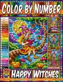 Раскраска по номерам Pipo Pixel — Весёлые ведьмочки, Хэллоуин, Vol. 24, 42 стр. — фото 2