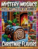 Раскраска по номерам Pipo Pixel — Рождественские вкусности, загадочная мозаика, пиксель-арт, Vol. 29, 112 стр. — фото 2