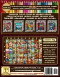 Раскраска по номерам Pipo Pixel — Уютные места: кафе и магазинчики, мозаика, 120 стр. — фото 3