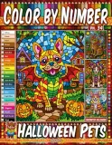 Раскраска по номерам Pipo Pixel — Хэллоуинские питомцы: щенки и котята, Vol. 34, 42 стр. — фото 2