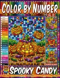 Раскраска по номерам Pipo Pixel — Жуткие сладости, Хэллоуин, Vol. 31, 42 стр. — фото 1