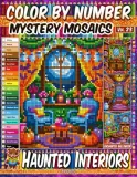 Раскраска по номерам Pipo Pixel — Комнаты с привидениями, загадочная мозаика, пиксель-арт, Vol. 23, 42 стр. — фото 2