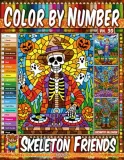 Раскраска по номерам Pipo Pixel — Друзья-скелеты, Хэллоуин, Vol. 30, 42 стр. — фото 2