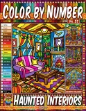 Раскраска по номерам Pipo Pixel — Комнаты с привидениями, Хэллоуин, Vol. 25, 42 стр. — фото 1
