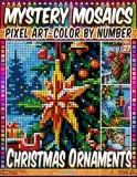 Раскраска по номерам Pipo Pixel — Ёлочные игрушки, загадочная мозаика, пиксель-арт, Vol. 27, 112 стр. — фото 2