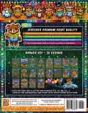 Раскраска по номерам Pipo Pixel — Летучие мыши, Хэллоуин, Vol. 36, 42 стр. — фото 3