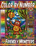 Раскраска по номерам Pipo Pixel — Дружелюбные монстры, Хэллоуин, Vol. 32, 42 стр. — фото 1