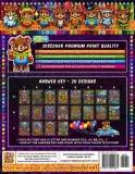 Раскраска по номерам Pipo Pixel — Дружелюбные монстры, Хэллоуин, Vol. 32, 42 стр. — фото 3