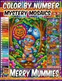 Раскраска по номерам Pipo Pixel — Весёлые мумии, загадочная мозаика, пиксель-арт, Vol. 26, 42 стр. — фото 2