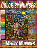 Раскраска по номерам Pipo Pixel — Весёлые мумии, Хэллоуин, Vol. 28, 42 стр. — фото 2