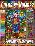 Раскраска по номерам Pipo Pixel — Дружелюбные вампиры, Хэллоуин, Vol. 27, 42 стр. — фото 1
