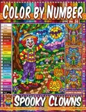 Раскраска по номерам Pipo Pixel — Жуткие клоуны: цирк на Хэллоуин, Vol. 26, 42 стр. — фото 2
