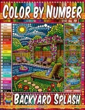 Раскраска по номерам Pipo Pixel — Брызги на заднем дворе: бассейн и игры с водой, Vol. 19, 42 стр. — фото 2