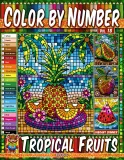 Раскраска по номерам Pipo Pixel — Тропические фрукты, летний выпуск, Vol. 18, 42 стр. — фото 1