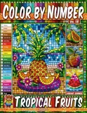 Раскраска по номерам Pipo Pixel — Тропические фрукты, летний выпуск, Vol. 18, 42 стр. — фото 2