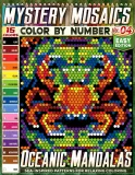Раскраска по номерам Pipo Pixel — Океанские мандалы, лёгкий уровень, Vol. 04, 110 стр. — фото 1