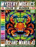 Раскраска по номерам Pipo Pixel — Океанские мандалы, лёгкий уровень, Vol. 04, 110 стр. — фото 2