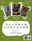 Раскраска по номерам Malie Kokoro — Мифы и легенды, загадочная мозаика, премиум-печать, 76 стр. — фото 3
