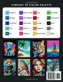 Раскраска по номерам Pixel Art Books — 100 загадочных мозаик: шедевры пиксель-арта, 206 стр. — фото 3