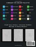 Раскраска по номерам Pixel Art Books — 100 загадочных мозаик: природа и животные, 206 стр. — фото 3