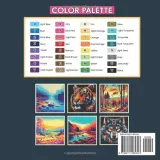 Раскраска по номерам Pixel Art Books — Mosaics Quest: животные и природа, загадочный пиксель-арт, 96 стр. — фото 3