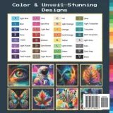 Раскраска по номерам Pixel Art Books — 100 Mosaics Quest: загадочные диковинки, пиксель-арт, 206 стр. — фото 3
