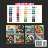 Раскраска по номерам Pixel Art Books — Mosaics Quest: животные и природа, загадочный пиксель-арт, Vol. 2, 96 стр. — фото 3