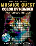 Раскраска по номерам Pixel Art Books — Mosaics Quest: загадочные животные, пиксель-арт, 106 стр. — фото 1
