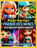 Раскраска по номерам Raya Jewel — Pixel-Parfait: парад малышей, загадочная мозаика, 92 стр. — фото 2