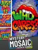 Раскраска по номерам Celeste Starling — Загадочная мозаика: граффити и стрит-арт, для взрослых, 107 стр. — фото 2